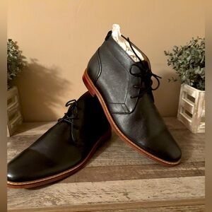 Stitch Fix Fairlane Men's Lownie Leather  Cukka Boots size 13 Black NWT